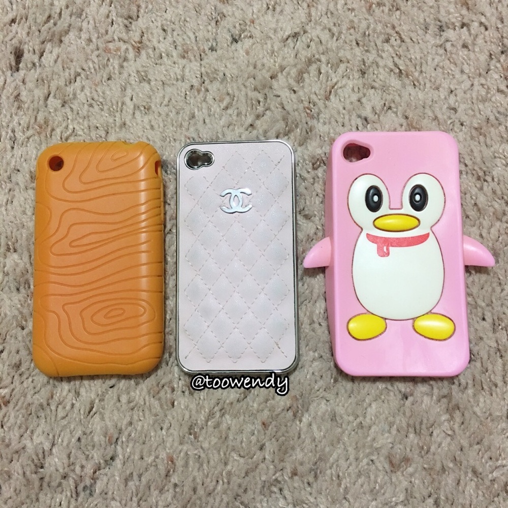 3 + Pink Victoria's Secret iPhone 4/4s Cases - Picture 3 of 3